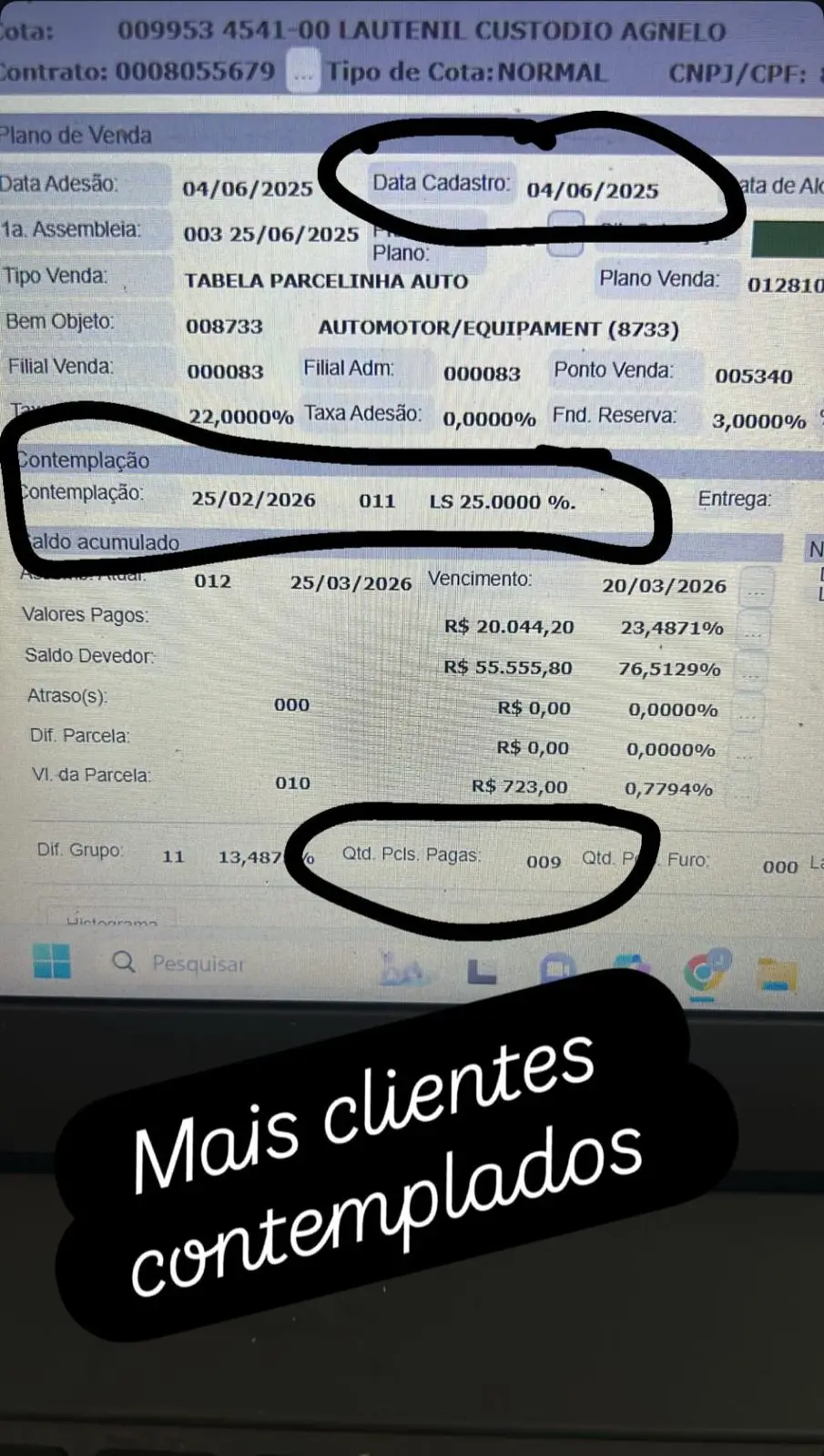 Casa conquistada pelo cliente