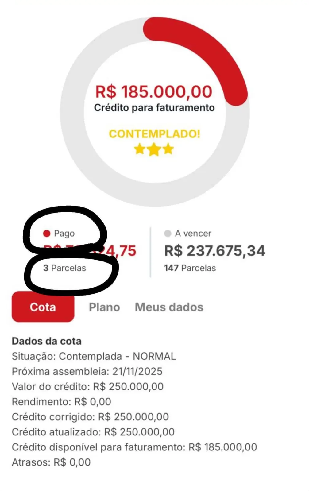 Casa conquistada pelo cliente